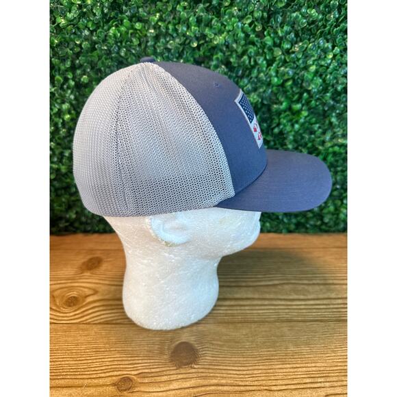 Columbia PHG American Flag Flexfit Trucker Hat Hunting Deer Elk Duck Large XL - Picture 7 of 8